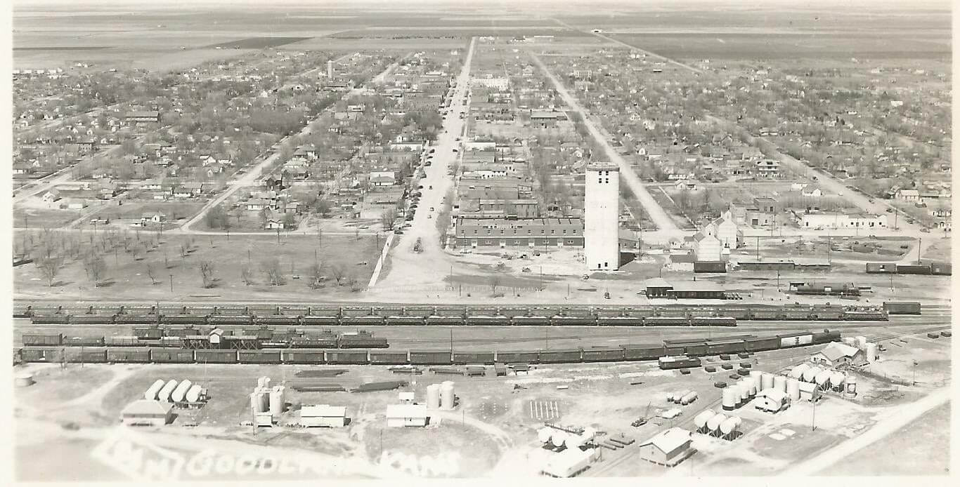 old photo of city of goodland